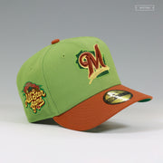 MILWAUKEE BREWERS 2002 MLB ALL-STAR GAME MATCHA LATTE NEW ERA FITTED CAP