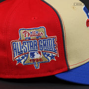 PHILADELPHIA PHILLIES 1996 ALL-STAR GAME "OLD GOLD FOR ALL" NEW ERA FITTED CAP