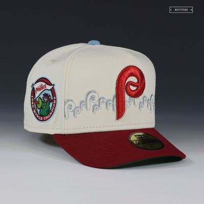 PHILADELPHIA PHILLIES 1980 WORLD SERIES CHAMPIONS A-FRAME 59FIFTY NEW ERA FITTED CAP