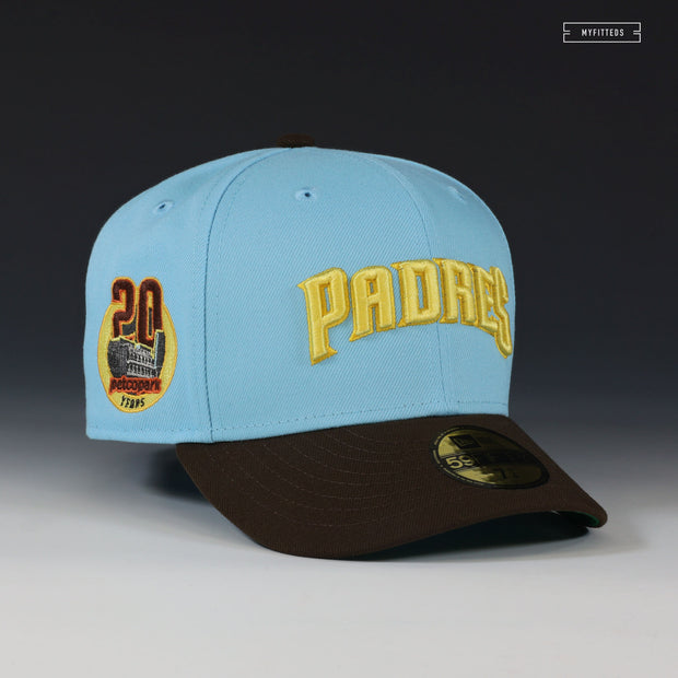 SAN DIEGO PADRES PETCO PARK 20TH ANNIVERSARY HOMER DUNK SB INSPIRED NEW ERA HAT