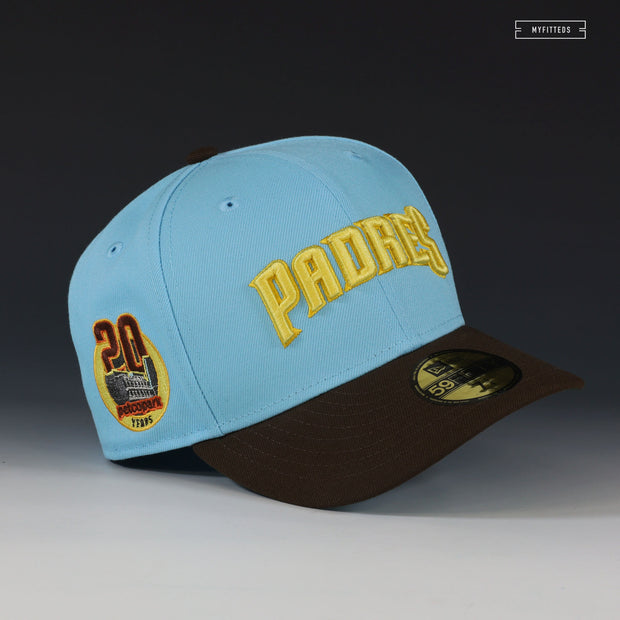 SAN DIEGO PADRES PETCO PARK 20TH ANNIVERSARY HOMER DUNK SB INSPIRED NEW ERA HAT