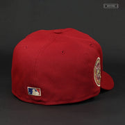 NEW YORK YANKEES 1928 WORLD SERIES TUDOR RED MODERN FLAIR NEW ERA FITTED CAP