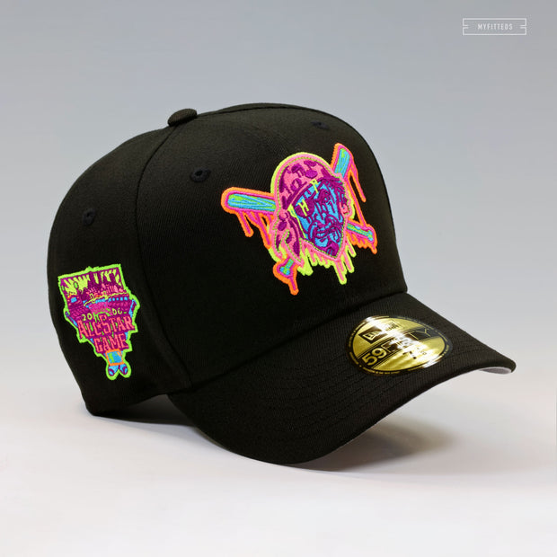 PITTSBURGH PIRATES 2006 ALL-STAR GAME BLACKLIGHT GRAFFITI DRIPS NEW ERA FITTED CAP