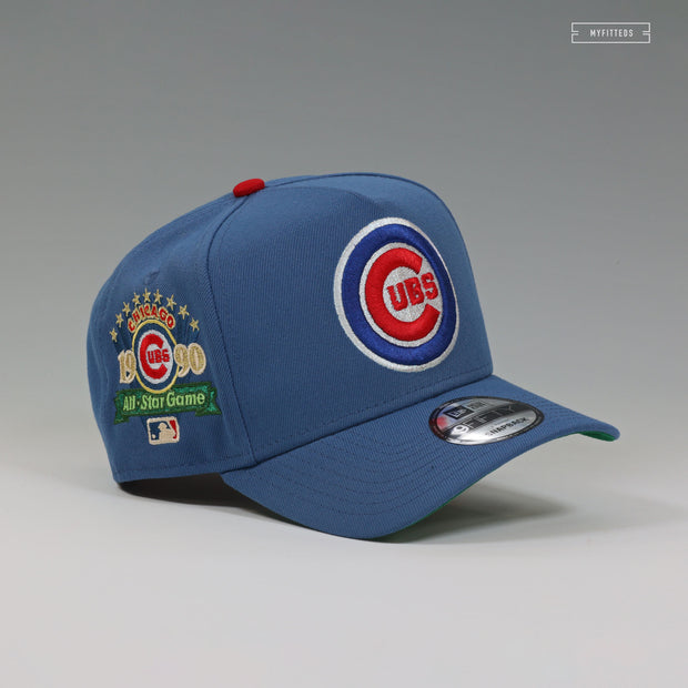 CHICAGO CUBS 1990 ALL-STAR GAME WEATHERED LOOK A-FRAME 9FIFTY NEW ERA SNAPBACK