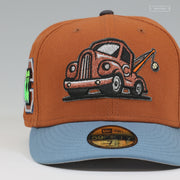 CHATTANOOGA LOOKOUTS X WRECKERS CARS TOW MATER INSPIRED NEW ERA FITTED CAP