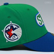 TORONTO ST. PATRICKS X TORONTO MAPLE LEAFS RETRO GLOW IN THE DARK NEW ERA FITTED CAP