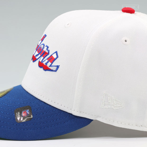 LOS ANGELES RAIDERS RAIDER NATION AMERICAN GLADIATORS INSPIRED NEW ERA FITTED CAP