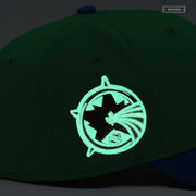 TORONTO ST. PATRICKS X TORONTO MAPLE LEAFS RETRO GLOW IN THE DARK NEW ERA FITTED CAP