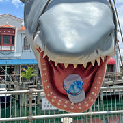CLEARWATER THRESHERS JAWS UNIVERSAL STUDIOS TRUCKER MESH ELITE SERIES A-FRAME NEW ERA FITTED CAP