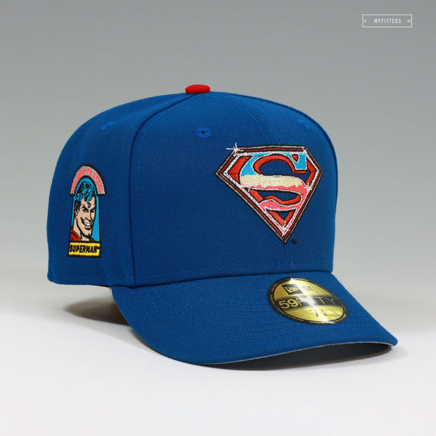 SUPERMAN™ DC COMICS® MASTER OF FLUID DYNAMICS MAN OF STEEL NEW ERA FITTED CAP