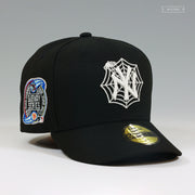 NEW YORK YANKEES 2000 WORLD SERIES SUBWAY SERIES VENOM / SPIDERMAN INSPIRED NEW ERA CAP