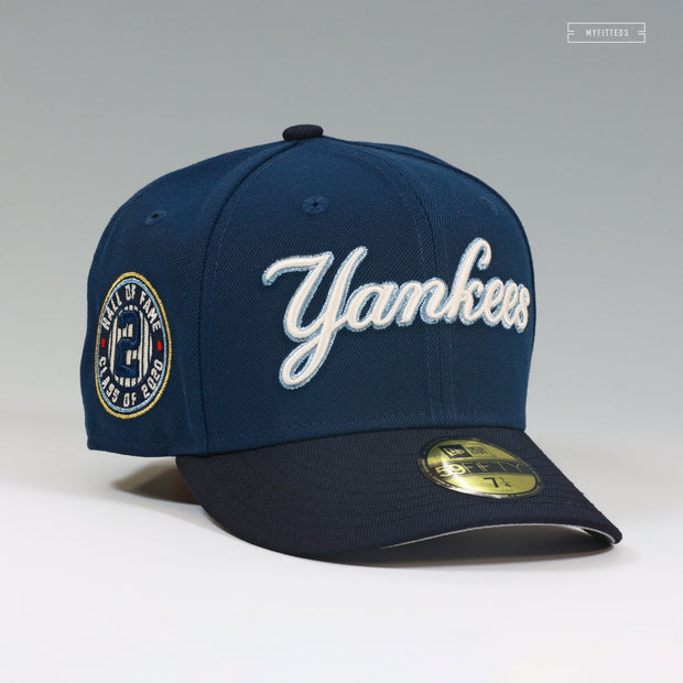 NEW YORK YANKEES DEREK JETER HALL OF FAME CLASS OF 2020 BRUCE NEW ERA FITTED CAP