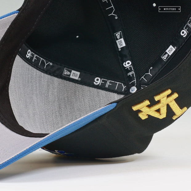 LOS ANGELES DODGERS LA-JPN ASTRO BOY INSPIRED JET BLACK NEW ERA A-FRAME SNAPBACK