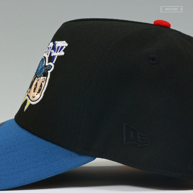 LOS ANGELES DODGERS LA-JPN ASTRO BOY INSPIRED JET BLACK NEW ERA A-FRAME SNAPBACK