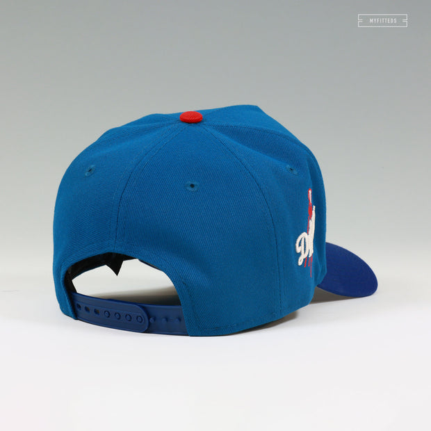 LOS ANGELES DODGERS SHOHEI OHTANI LA-JPN ASTRO BOY BLUE 9FIFTY A-FRAME NEW ERA SNAPBACK