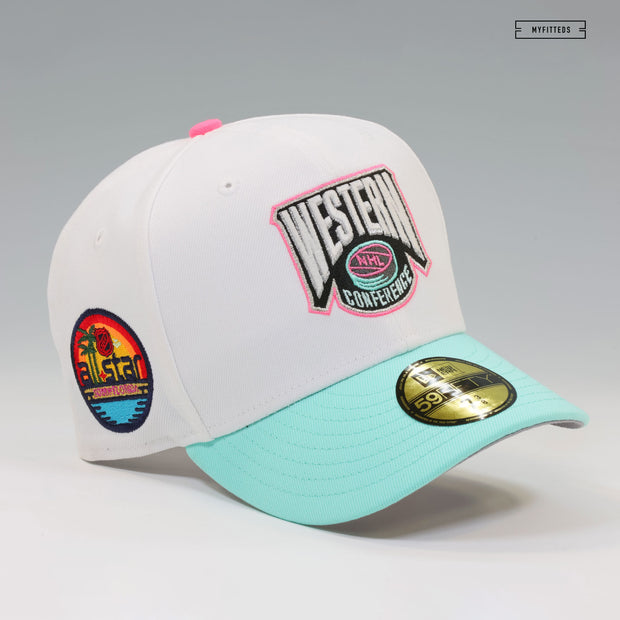 2023 NHL ALL-STAR GAME SOUTH FLORIDA WESTERN CONFERENCE JERSEY INSPIRED NEW ERA FITTED CAP
