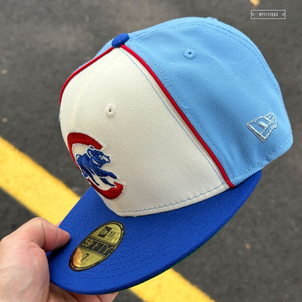 CHICAGO CUBS BE ALERT FOR FOUL BALLS OFF WHITE NEW ERA HAT