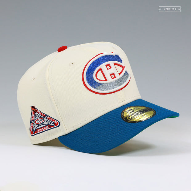 MONTREAL CANADIENS 1993 NHL ALL-STAR GAME OFF WHITE GITD GRADIENT NEW ERA FITTED CAP