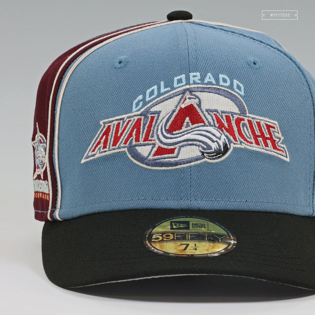 COLORADO AVALANCHE 2001 NHL ALL-STAR GAME COLORADO DIAGONAL BLOCK NEW ERA HAT