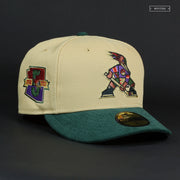 TUCSON ROADRUNNERS 5TH ANNIVERSARY "OLD GOLD / HOLLY LEAF" NEW ERA HAT