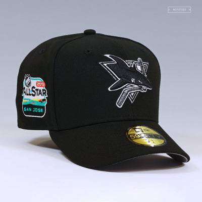 SAN JOSE SHARKS 2019 NHL ALL-STAR GAME JERSEY INSPIRED NEW ERA FITTED CAP