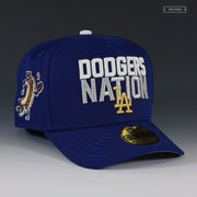 LOS ANGELES DODGERS DODGERS NATION A-FRAME 59FIFTY NEW ERA FITTED HAT