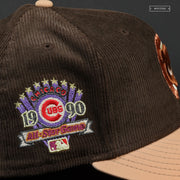 CHICAGO CUBS 1990 ALL-STAR GAME "FRENCH TOAST AND COFFEE" NEW ERA FITTED CAP