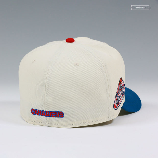 MONTREAL CANADIENS 1993 NHL ALL-STAR GAME OFF WHITE GITD GRADIENT NEW ERA FITTED CAP