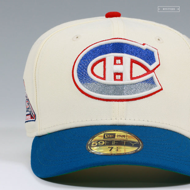 MONTREAL CANADIENS 1993 NHL ALL-STAR GAME OFF WHITE GITD GRADIENT NEW ERA FITTED CAP