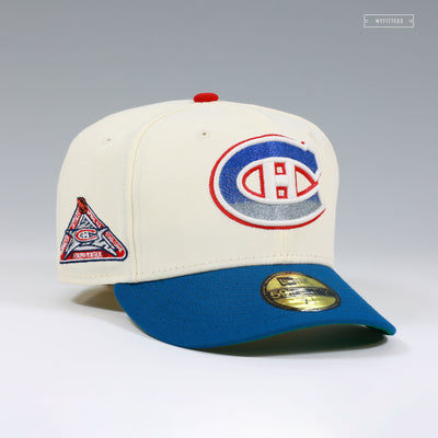 MONTREAL CANADIENS 1993 NHL ALL-STAR GAME OFF WHITE GITD GRADIENT NEW ERA FITTED CAP