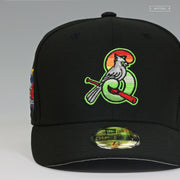 SPRINGFIELD CARDINALS EQ EQUALIZER JET BLACK NEW ERA FITTED CAP