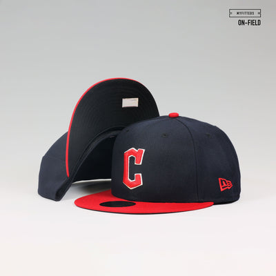 CLEVELAND GUARDIANS HOME AUTHENTIC ON-FIELD NEW ERA FITTED CAP