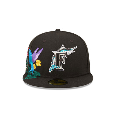 FLORIDA MARLINS BLOOMING NEW ERA FITTED CAP