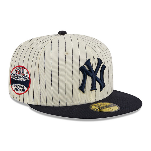 NEW YORK YANKESS 50TH ANNIVERSARY NEW ERA FITTED CAP