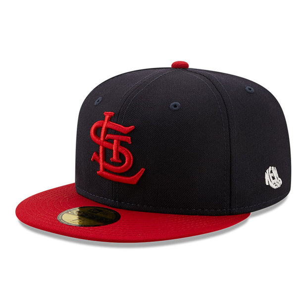 ST. LOUIS CARDINALS MLB LOGO HISTORY NEW ERA FITTED CAP