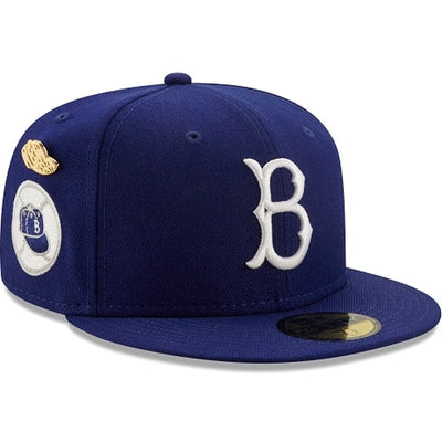 BROOKLYN DODGERS 1955 WORLD SERIES LOGO HISTORY NEW ERA FITTED CAP