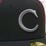 CHICAGO WHITE SOX 1906 WORLD SERIES " JET BLACK WOLF STORM GRAY " NEW ERA FITTED CAP