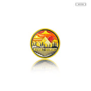 RUSSET SUNSET 008 TRANSITION SUNSET TO DAY BREAK OG PIN