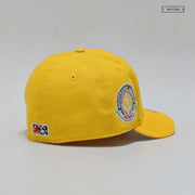MEMPHIS CHICKS "THE REAL SIMPLE PACK" ARGENT GOLD NEW ERA FITTED CAP